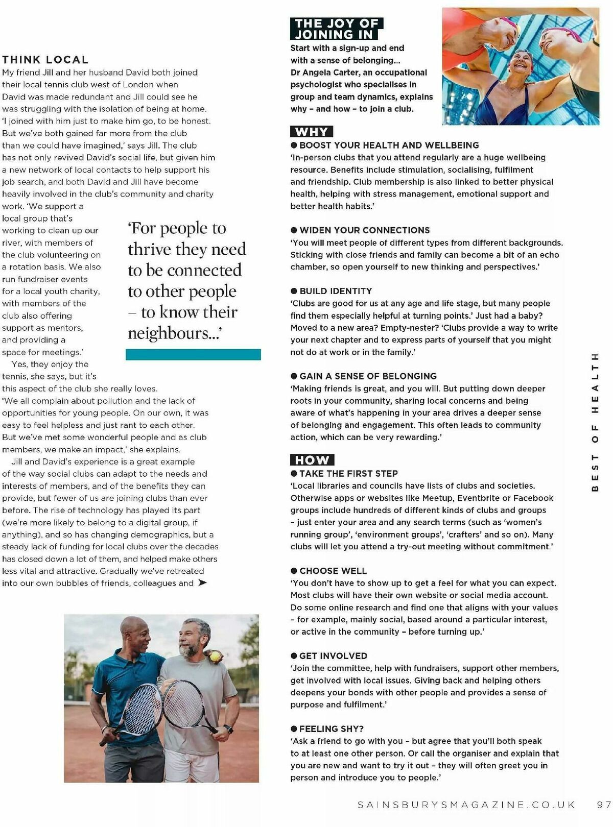 Sainsbury's Magazine April Offers from 1 April