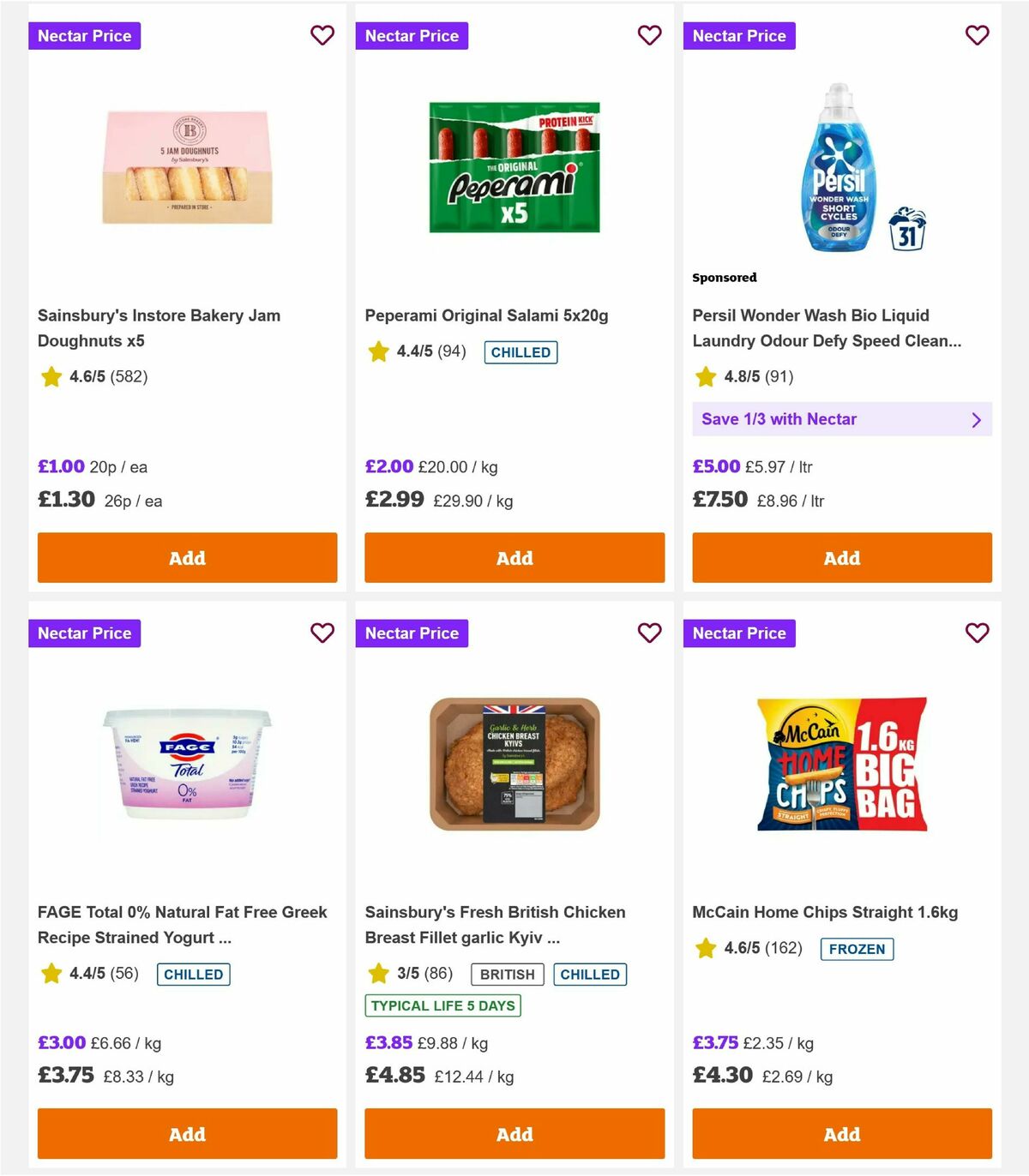 Sainsbury's Offers from 10 April