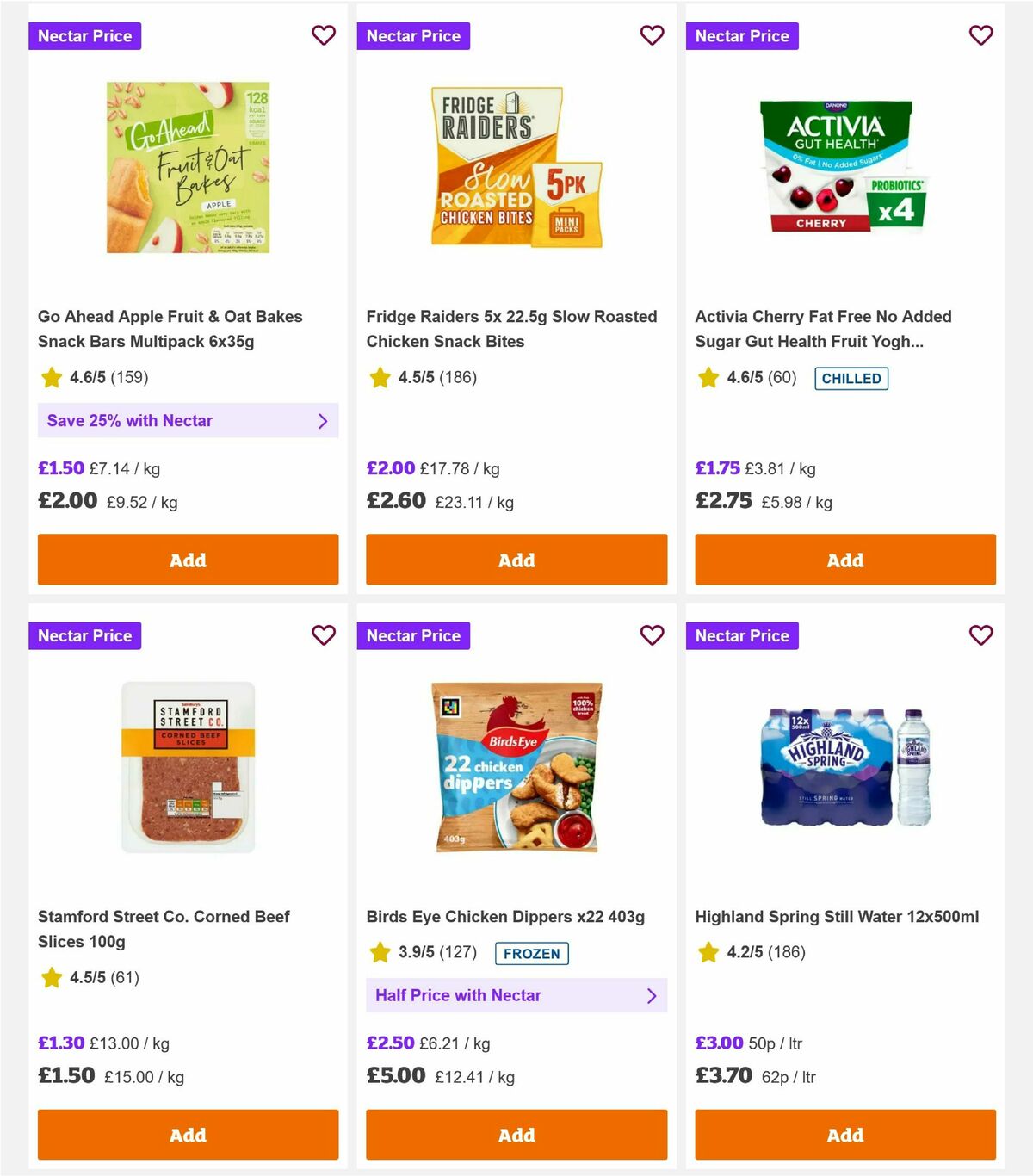 Sainsbury's Offers from 10 April