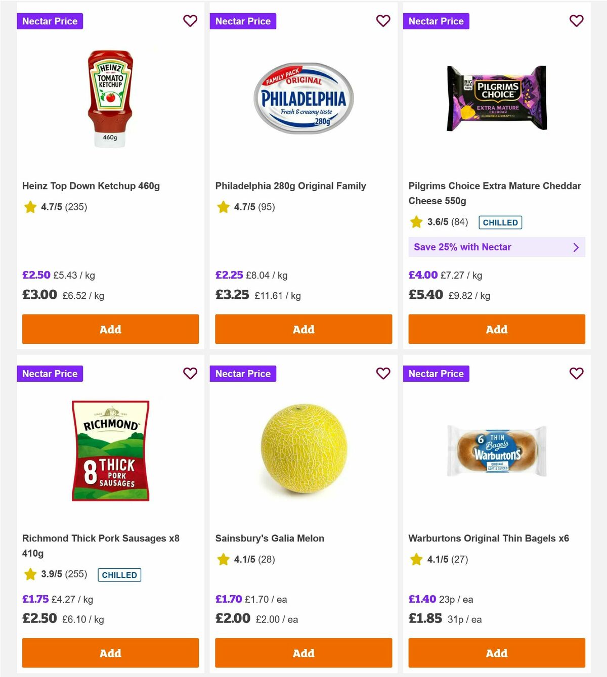 Sainsbury's Offers from 10 April