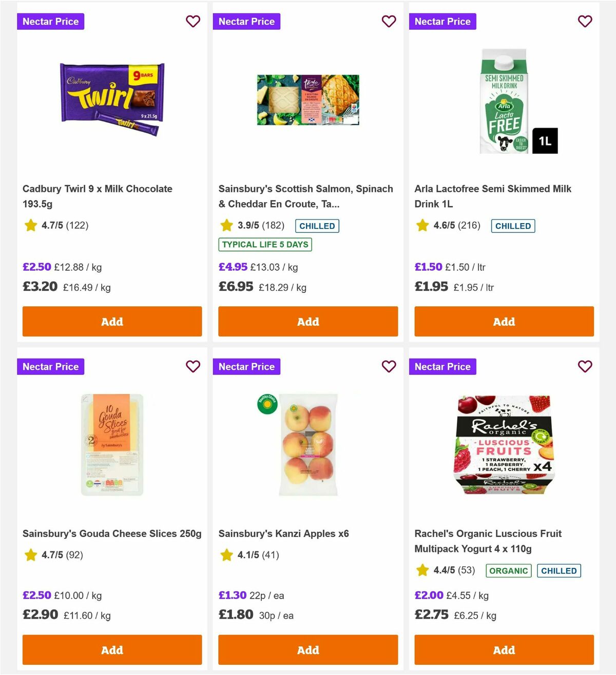 Sainsbury's Offers from 10 April