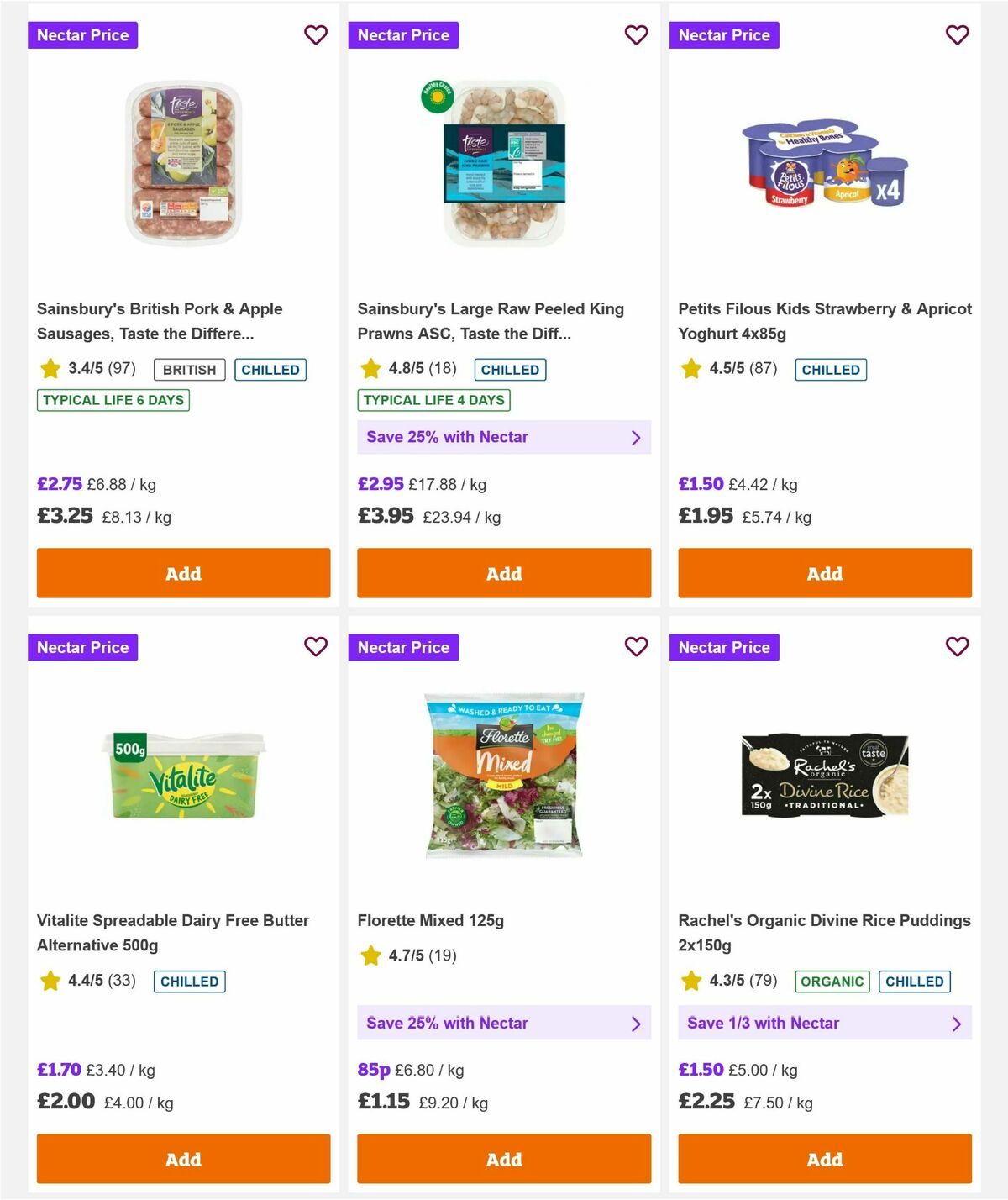 Sainsbury's Offers from 10 April
