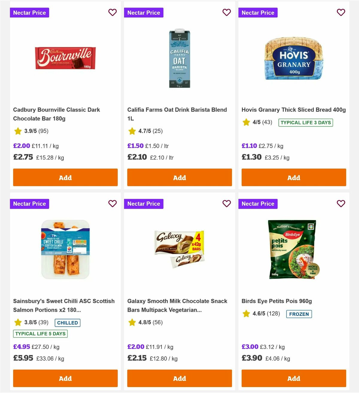 Sainsbury's Offers from 10 April