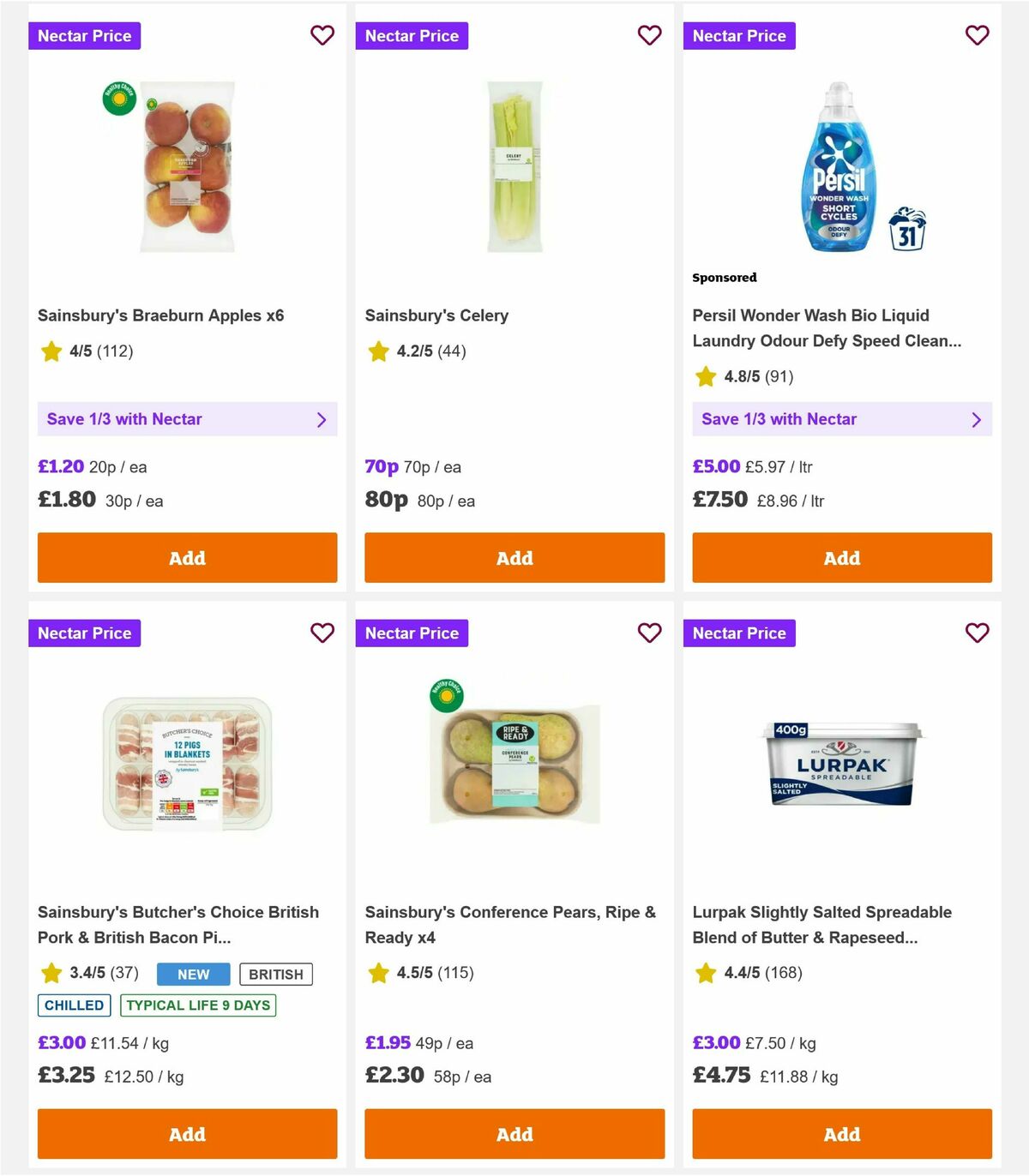 Sainsbury's Offers from 10 April