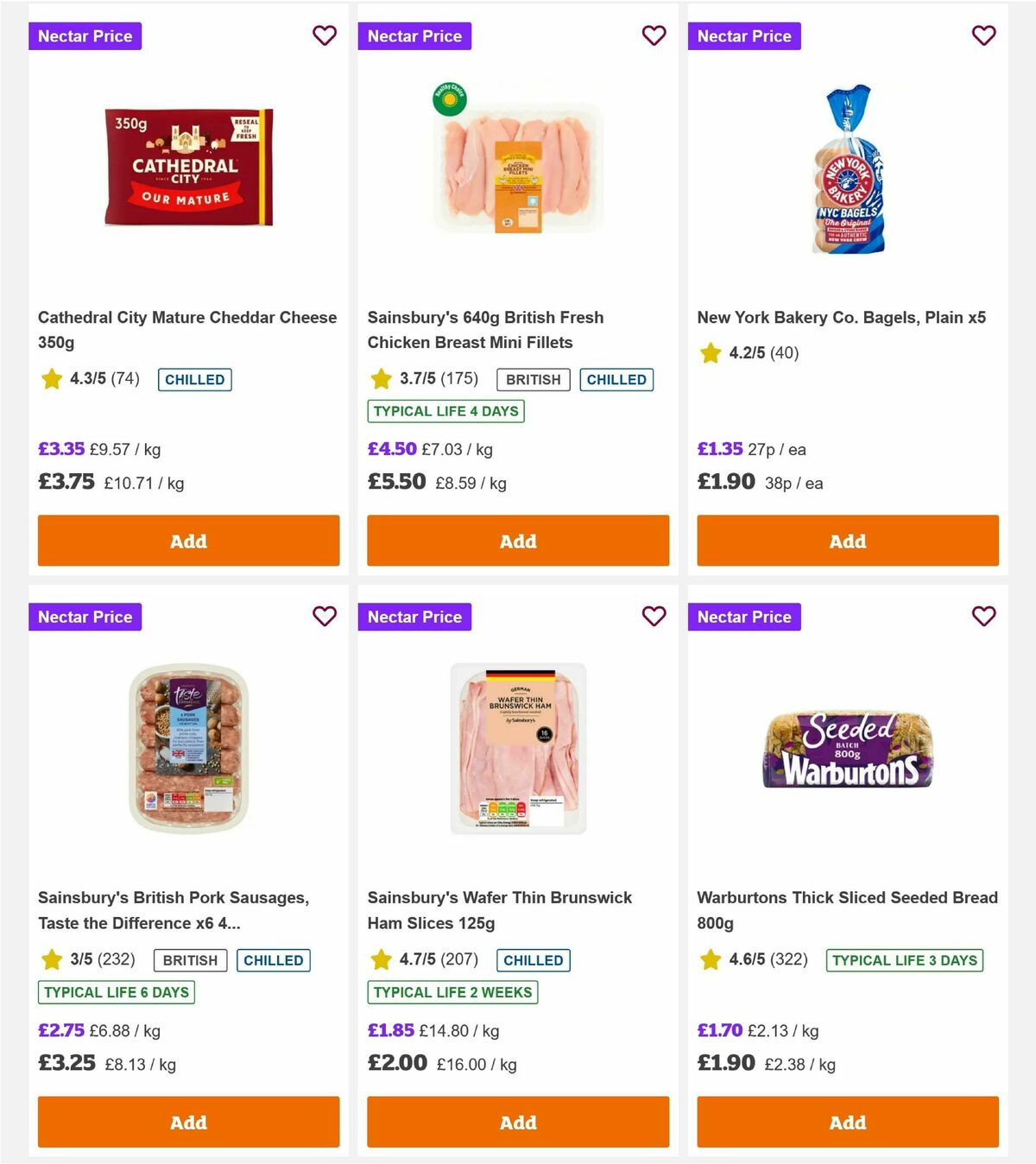 Sainsbury's Offers from 10 April