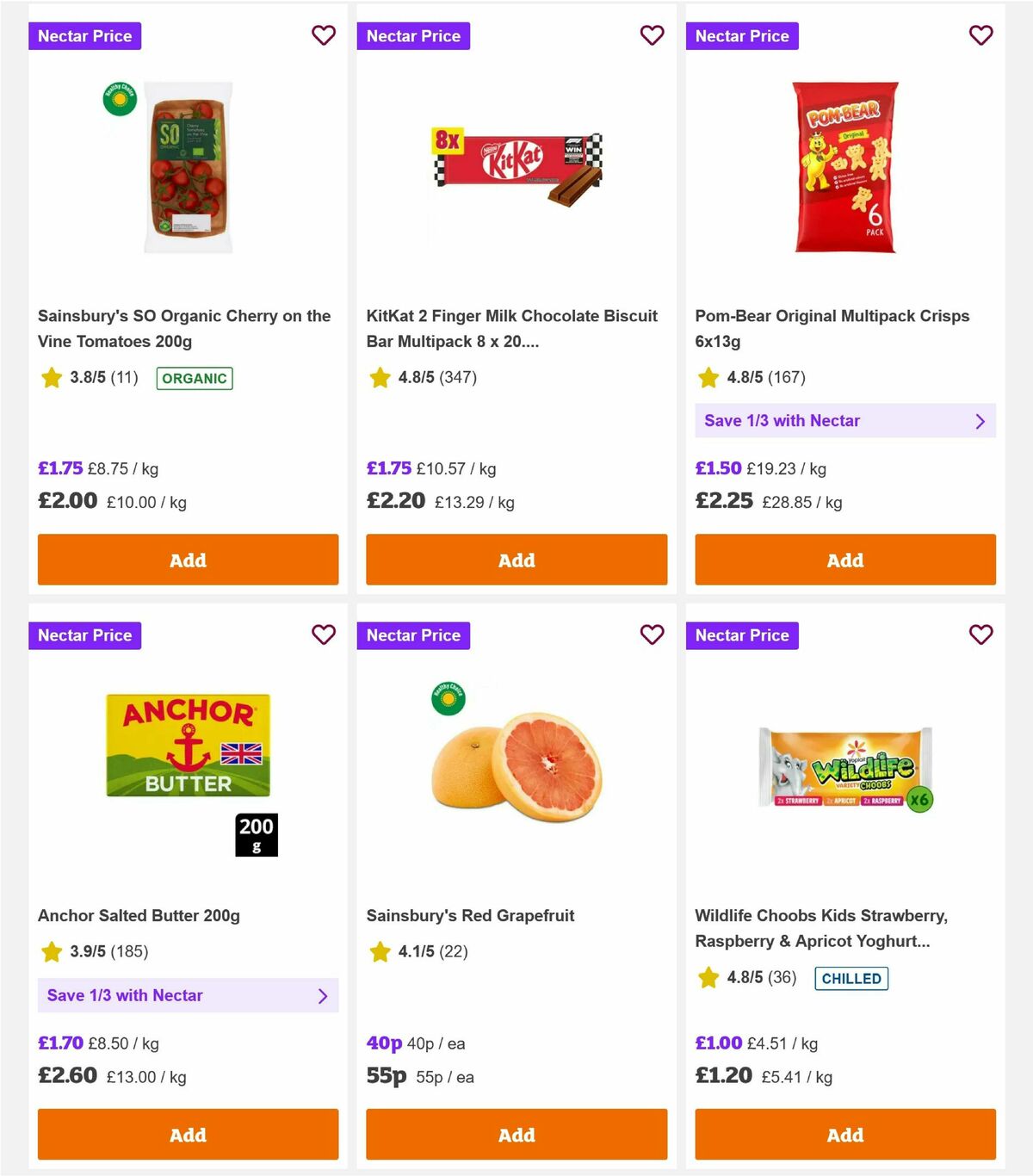 Sainsbury's Offers from 10 April