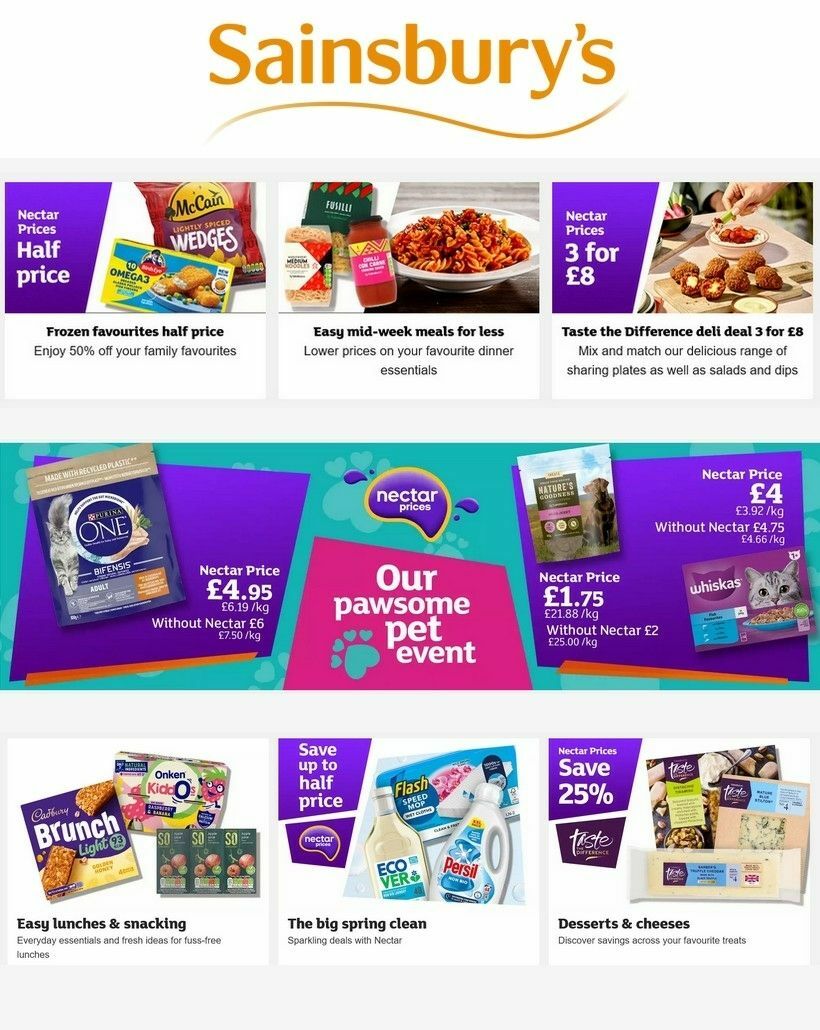 Sainsbury's Offers from 17 April