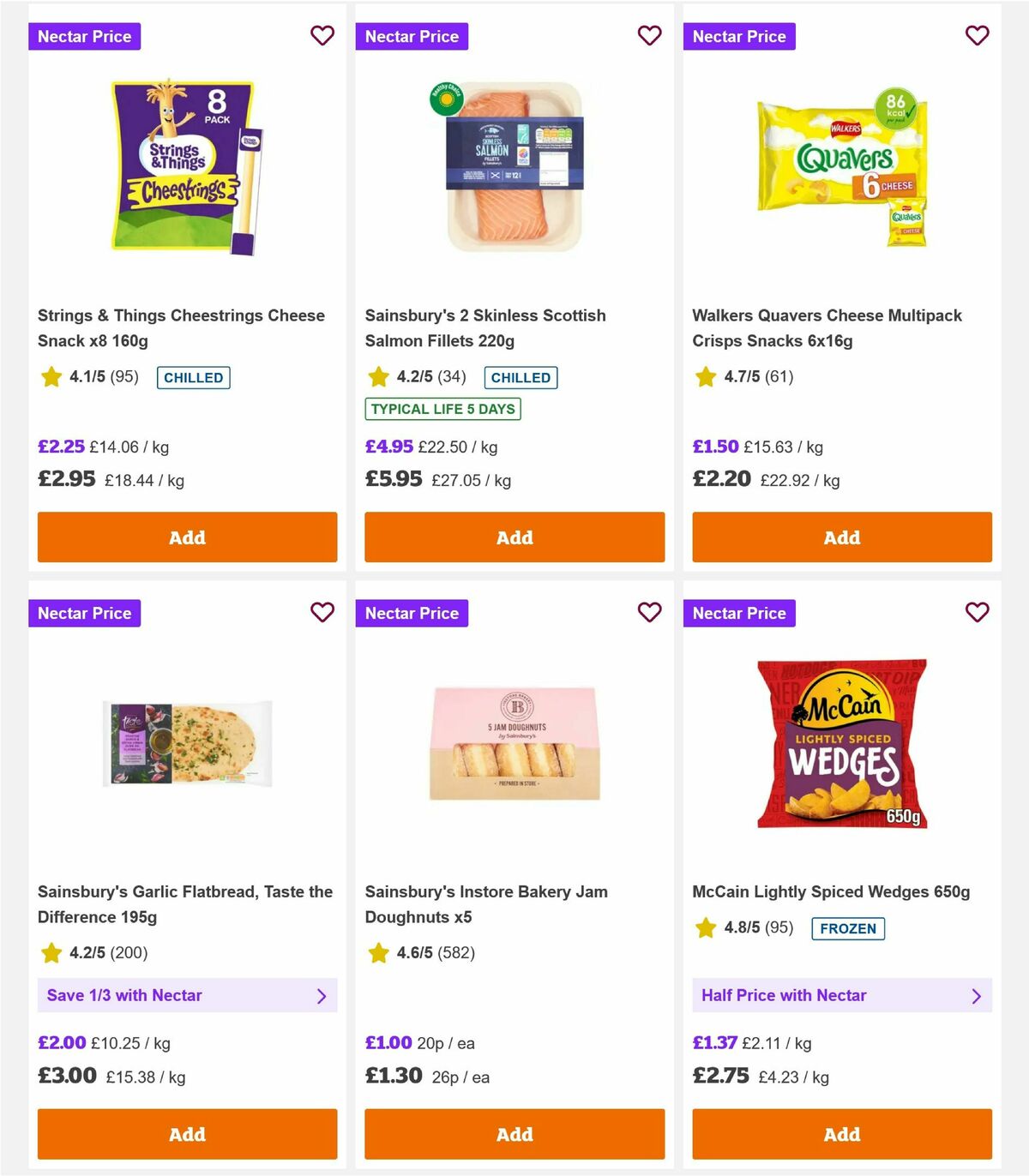 Sainsbury's Offers from 17 April