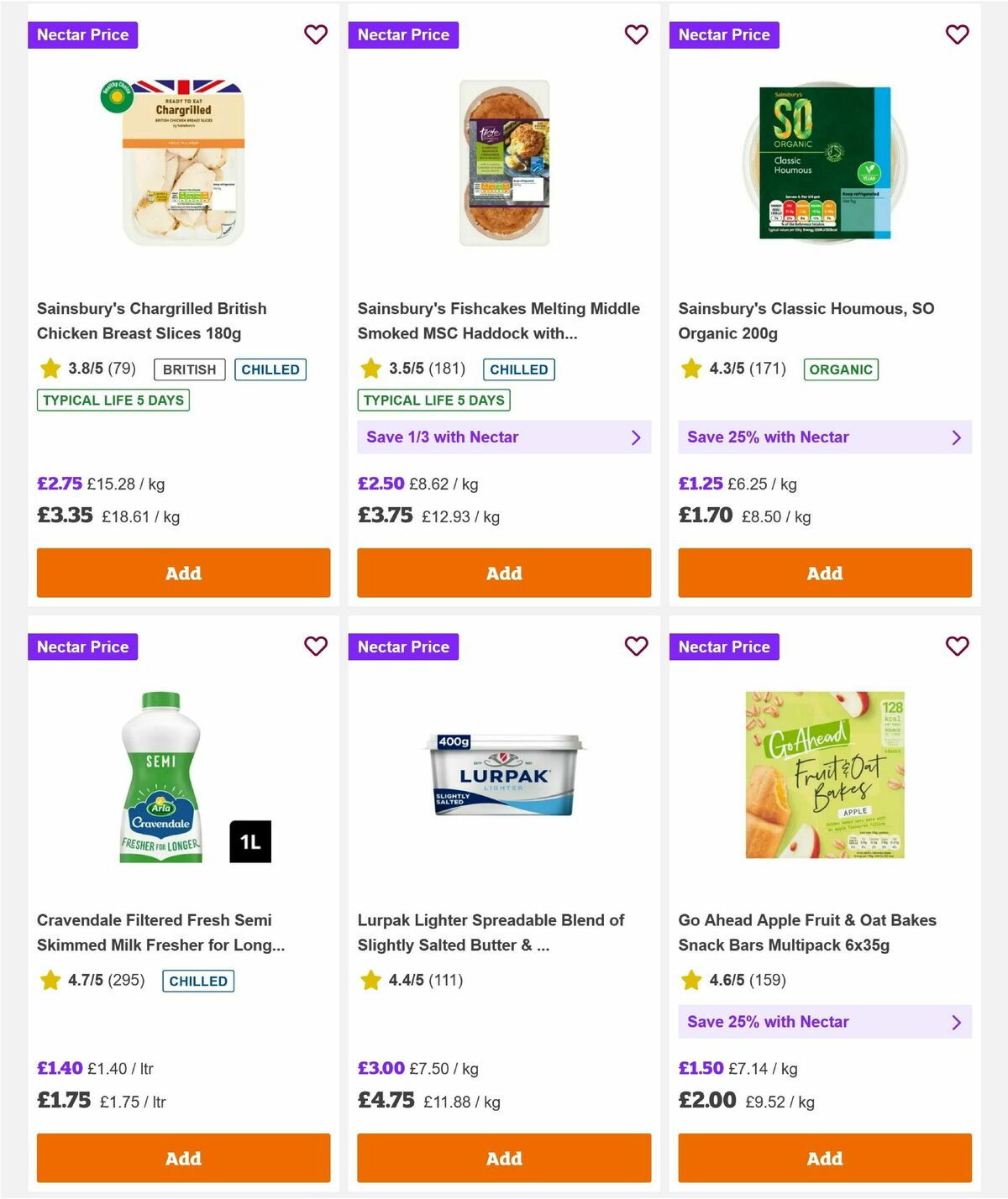 Sainsbury's Offers from 17 April