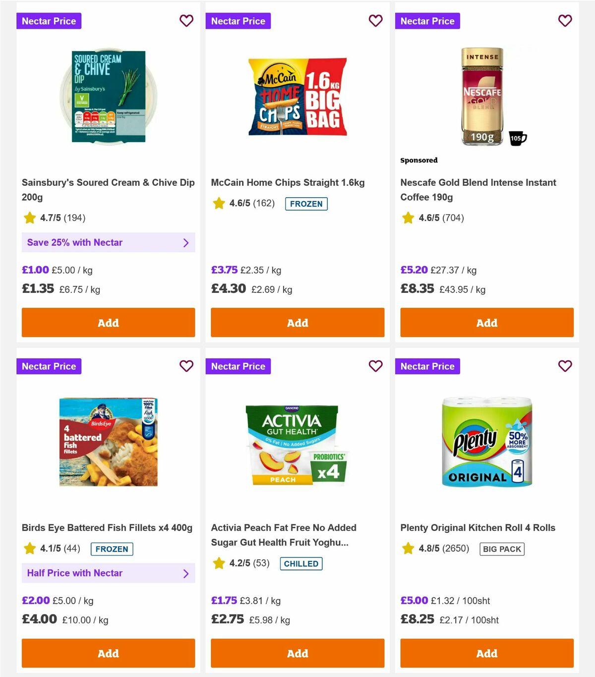 Sainsbury's Offers from 17 April