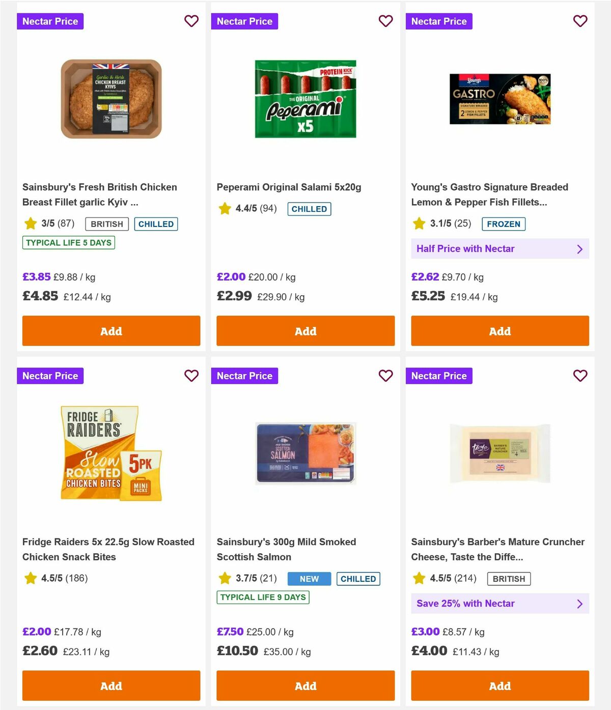 Sainsbury's Offers from 17 April