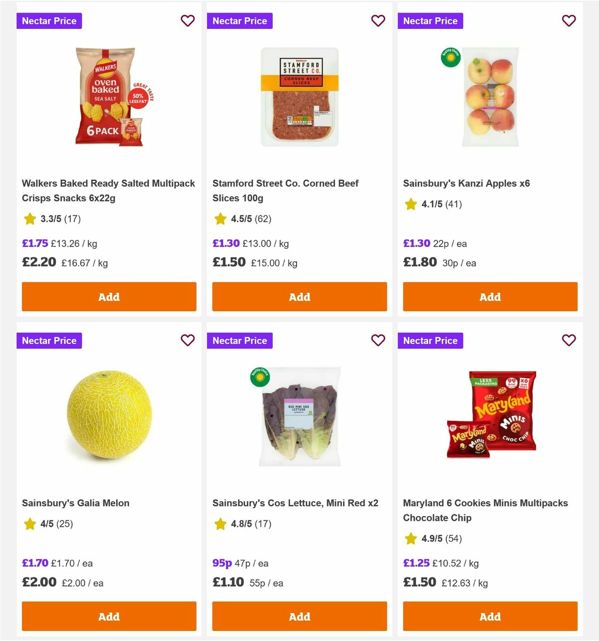 Sainsbury's Offers from 17 April