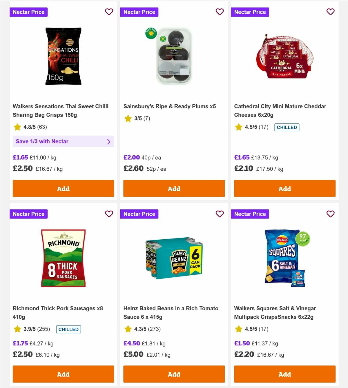 Sainsbury's Offers from 17 April