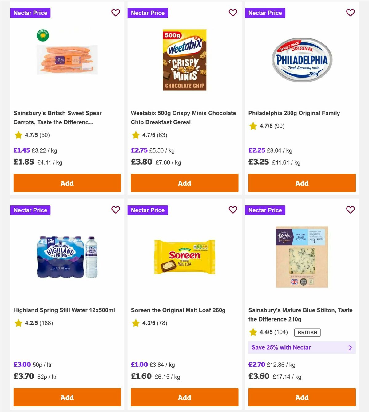 Sainsbury's Offers from 17 April