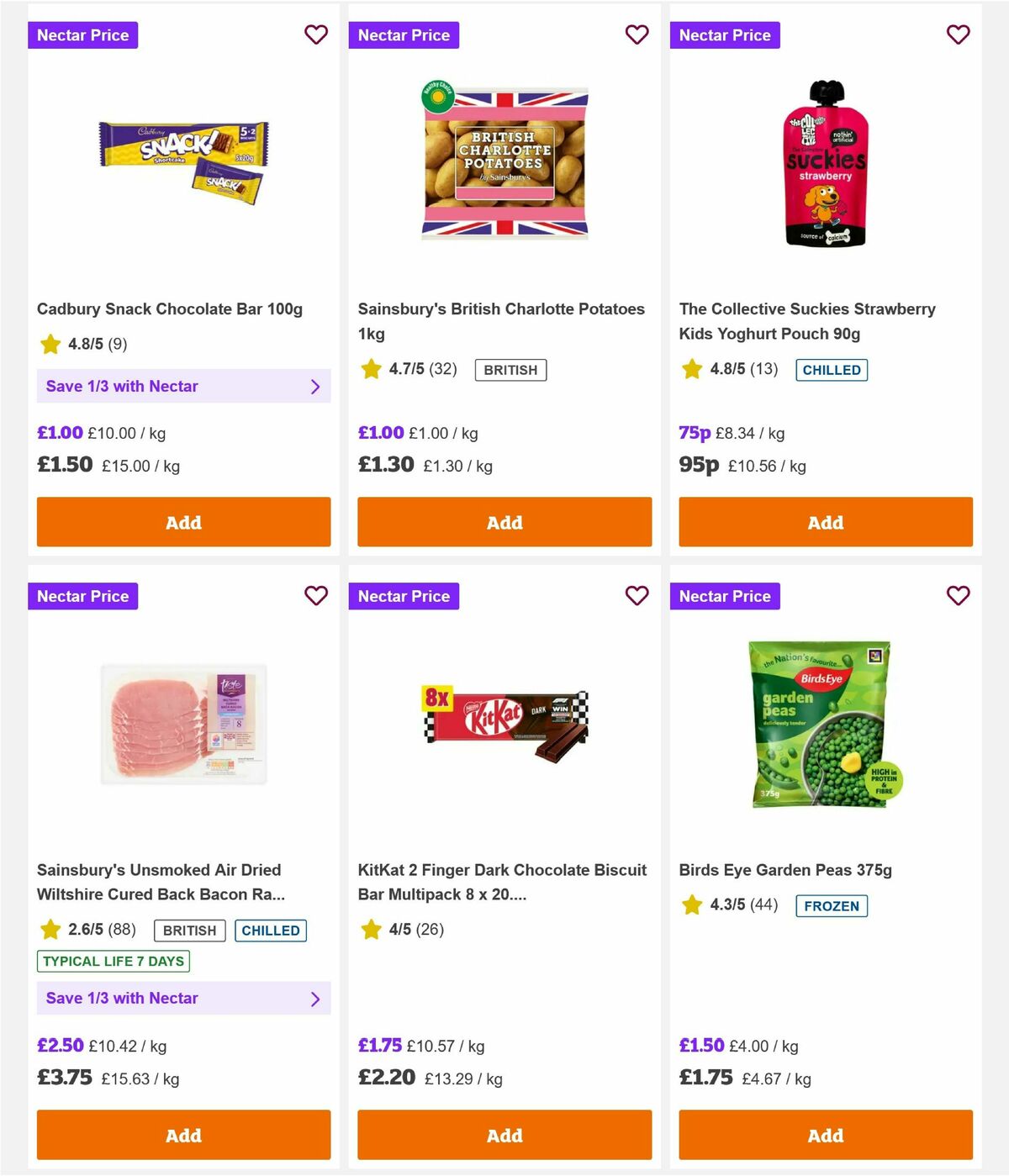 Sainsbury's Offers from 17 April
