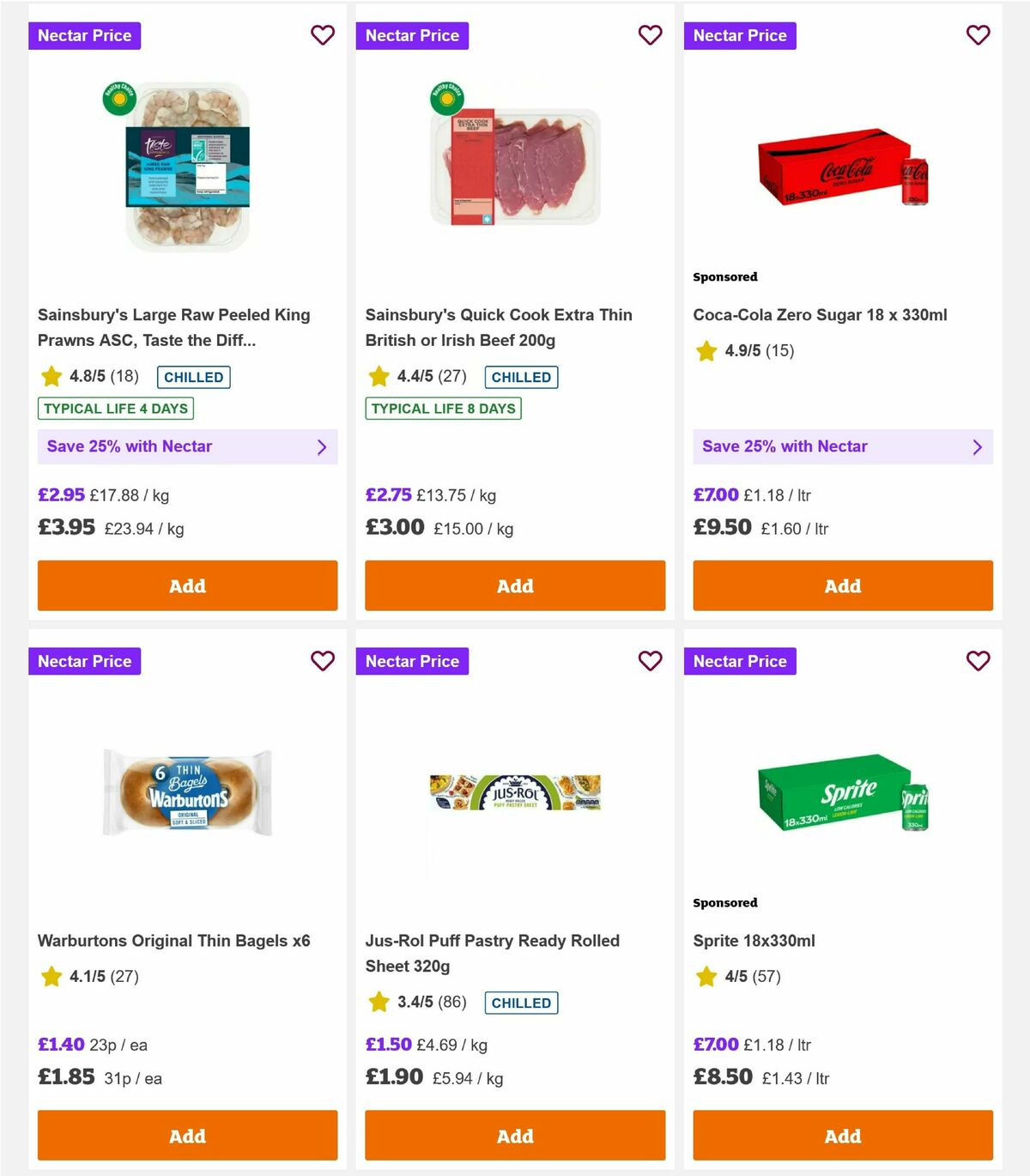 Sainsbury's Offers from 17 April