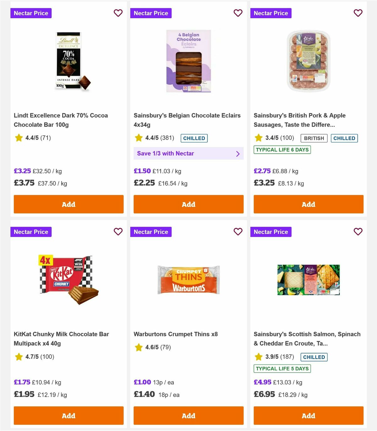 Sainsbury's Offers from 17 April