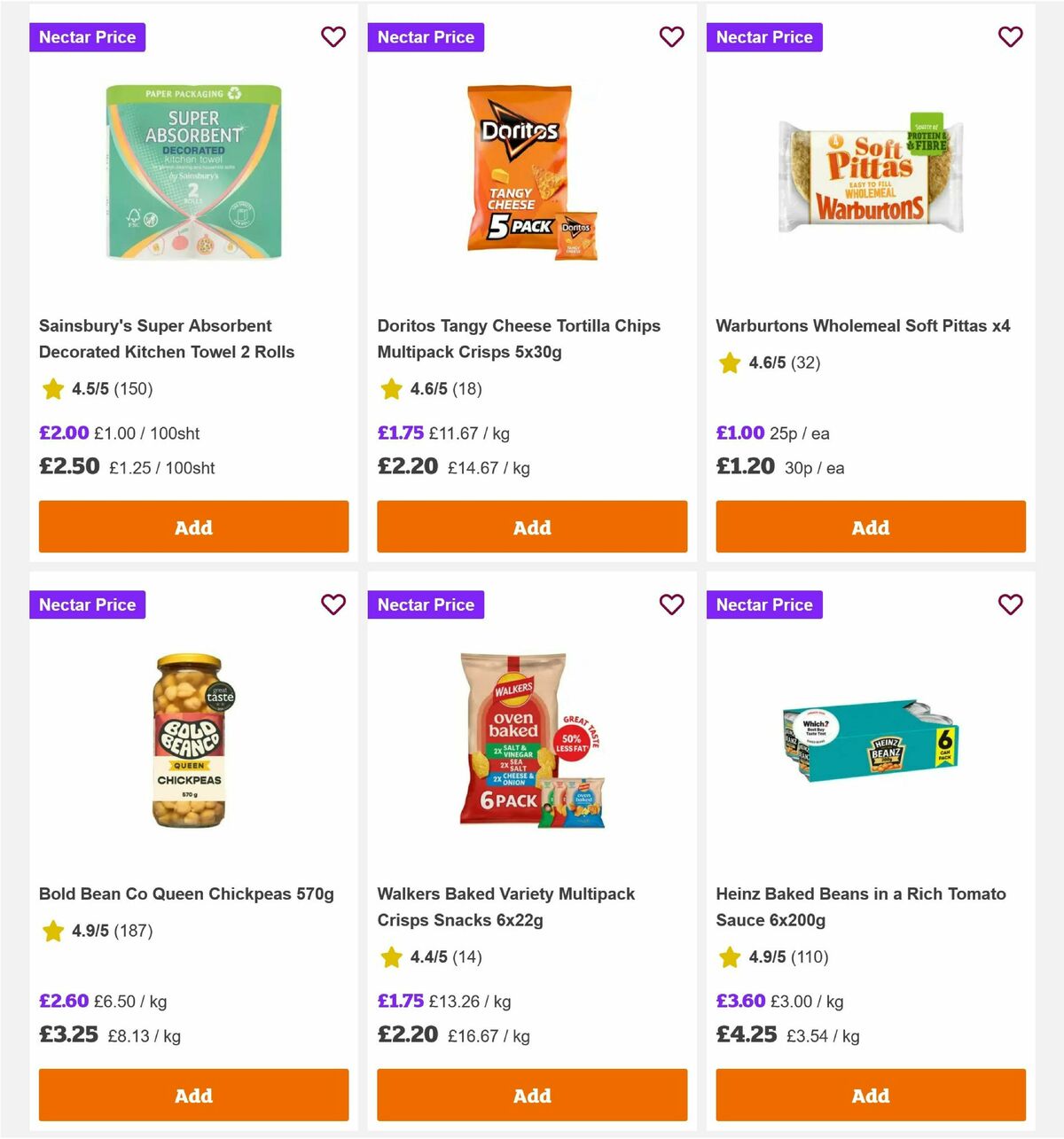 Sainsbury's Offers from 17 April