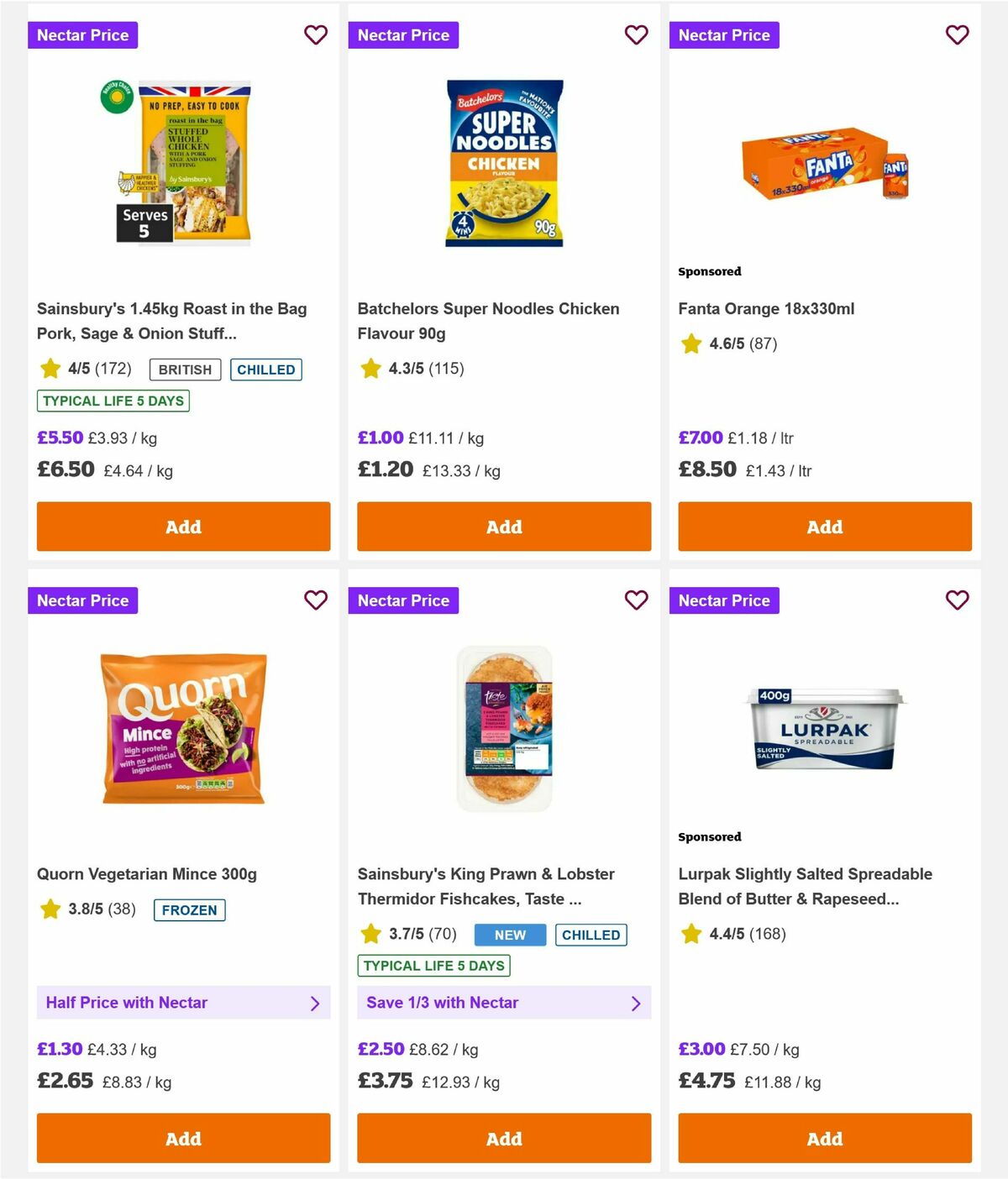 Sainsbury's Offers from 17 April