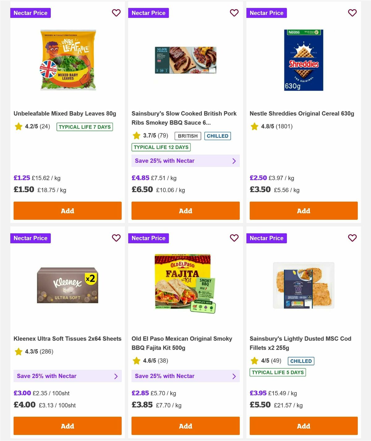 Sainsbury's Offers from 17 April