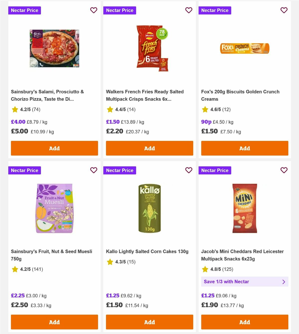 Sainsbury's Offers from 17 April