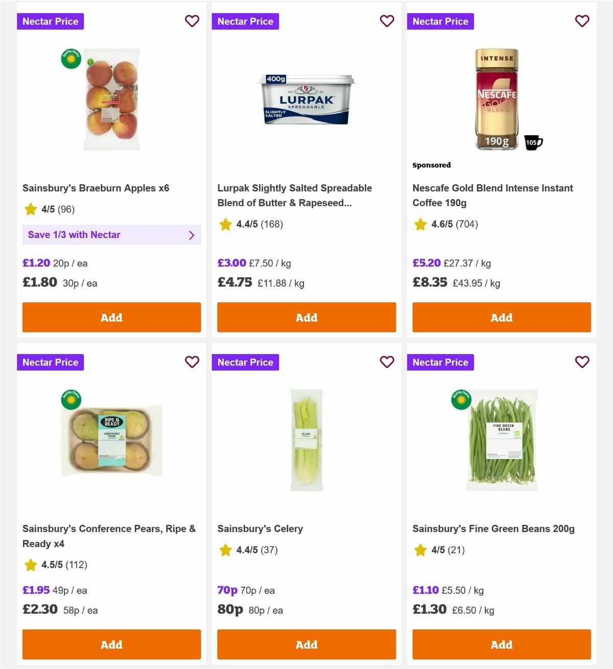 Sainsbury's Offers from 17 April