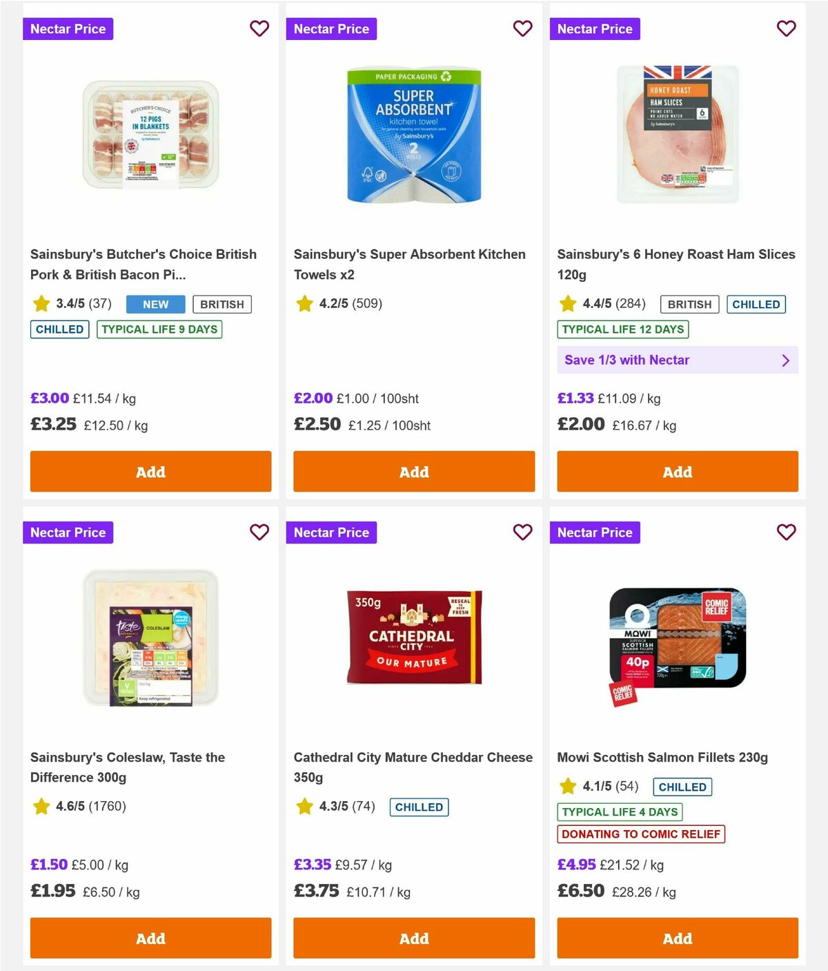 Sainsbury's Offers from 17 April