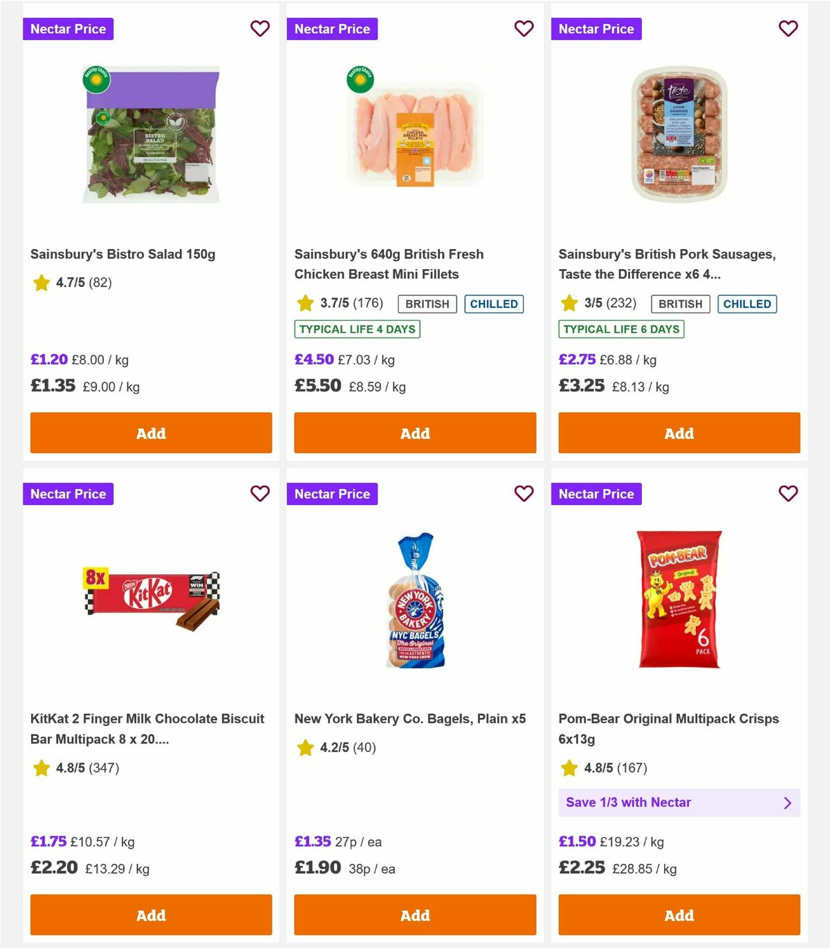 Sainsbury's Offers from 17 April