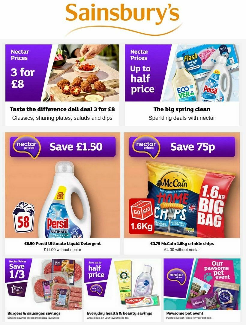 Sainsbury's Offers from 24 April
