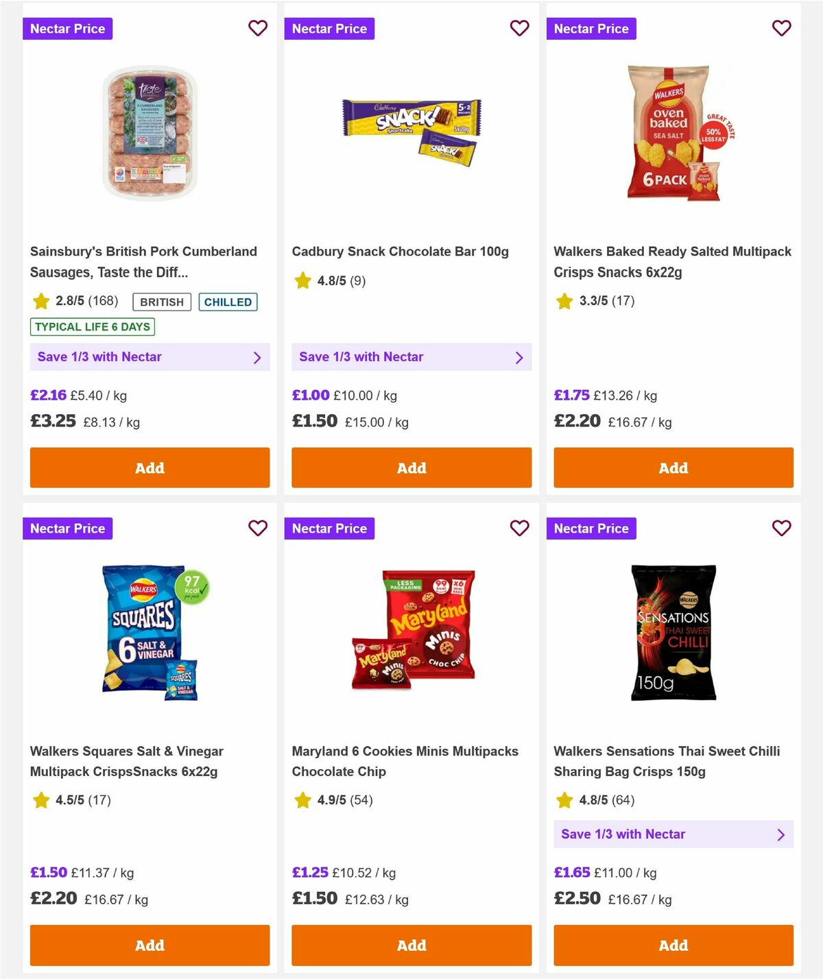 Sainsbury's Offers from 24 April