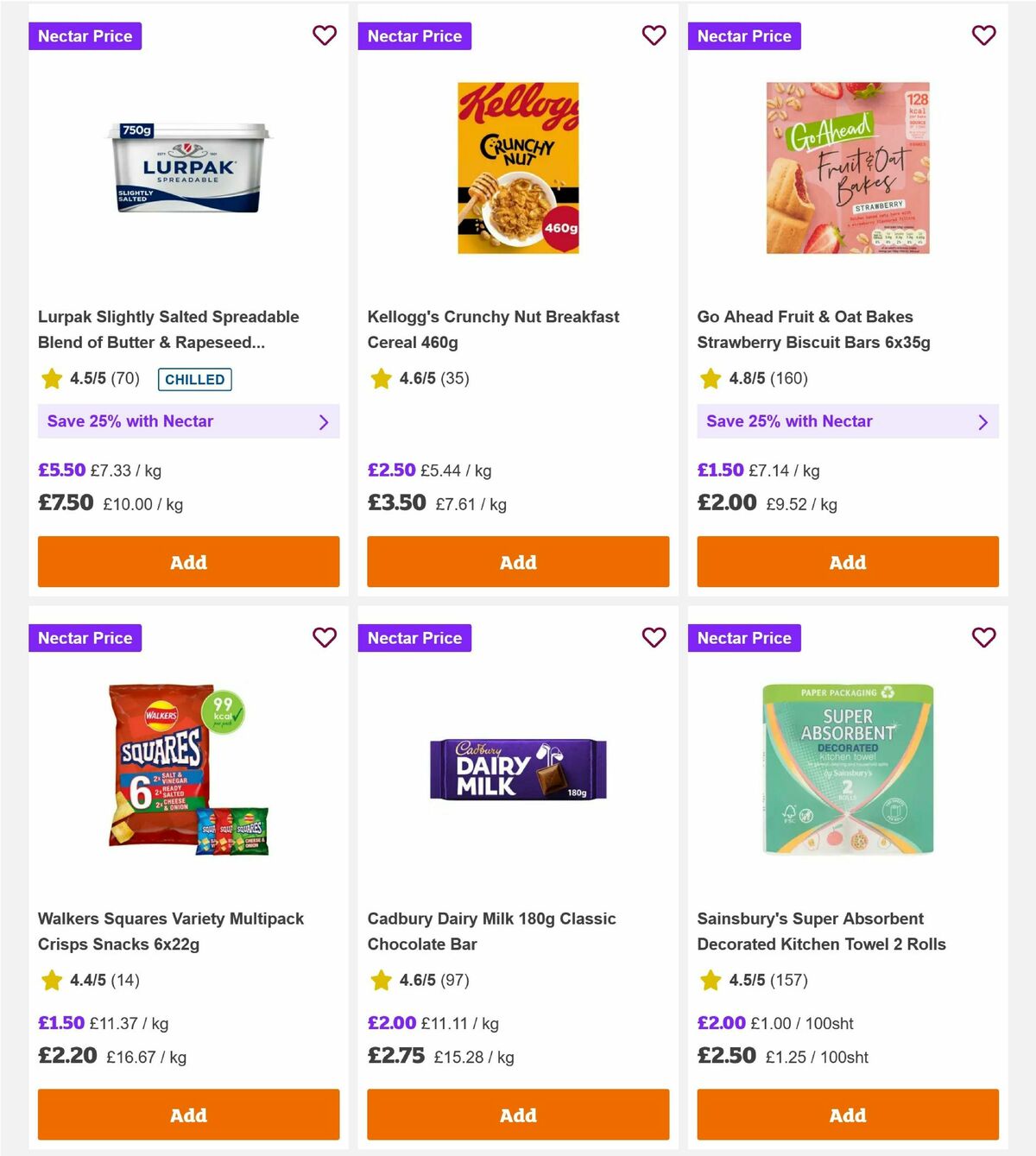 Sainsbury's Offers from 24 April