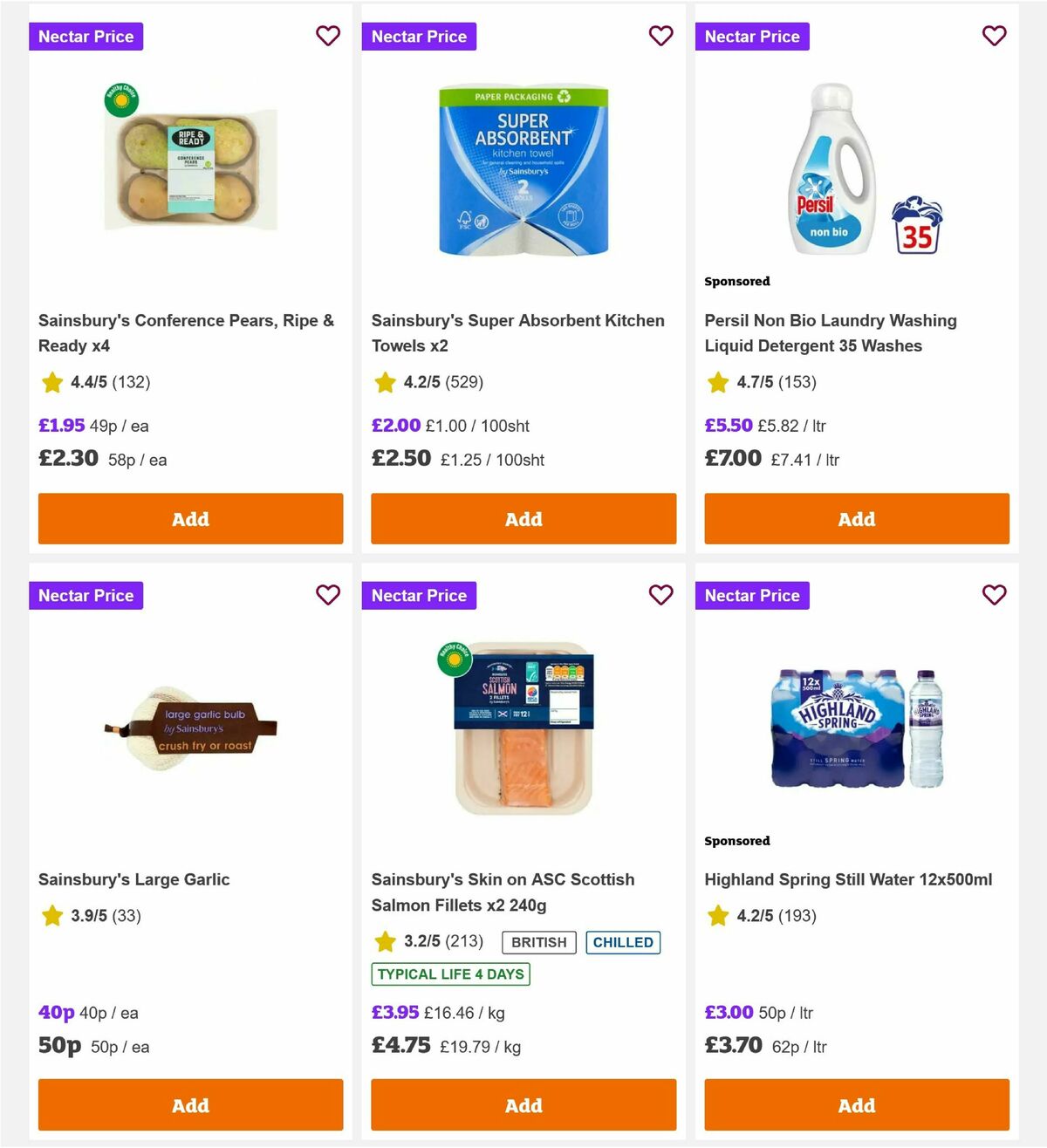 Sainsbury's Offers from 24 April