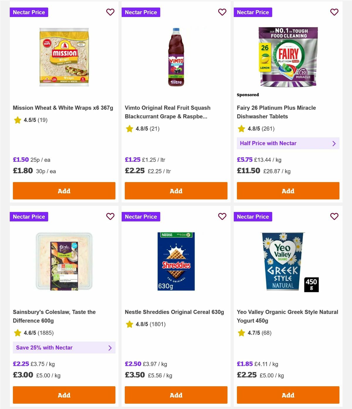 Sainsbury's Offers from 24 April