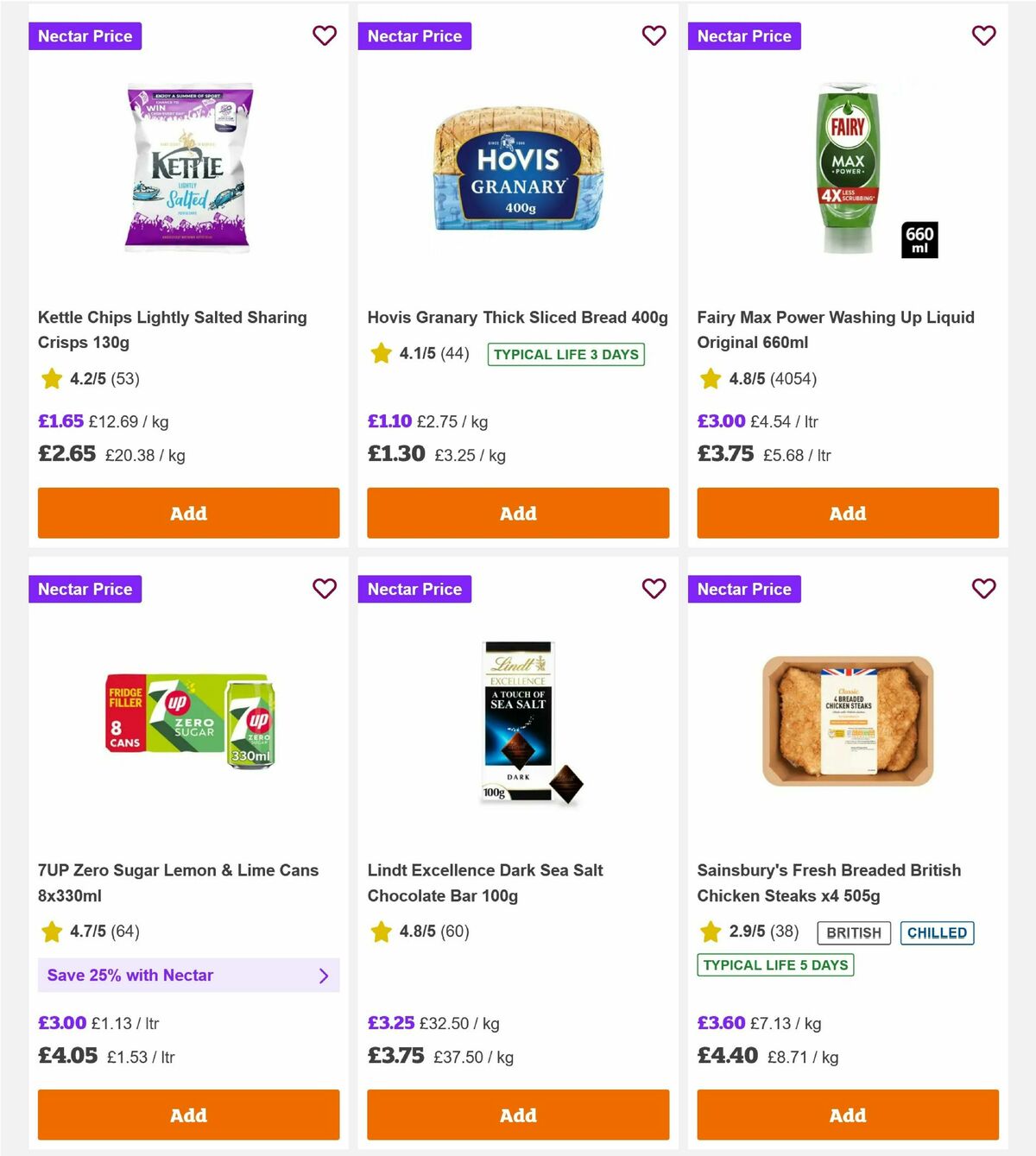 Sainsbury's Offers from 24 April