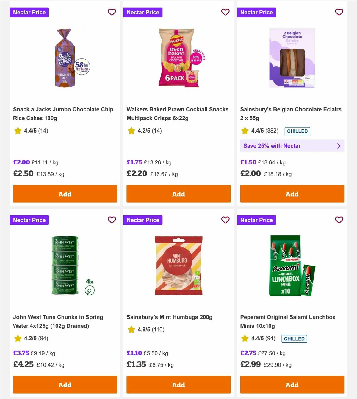 Sainsbury's Offers from 24 April