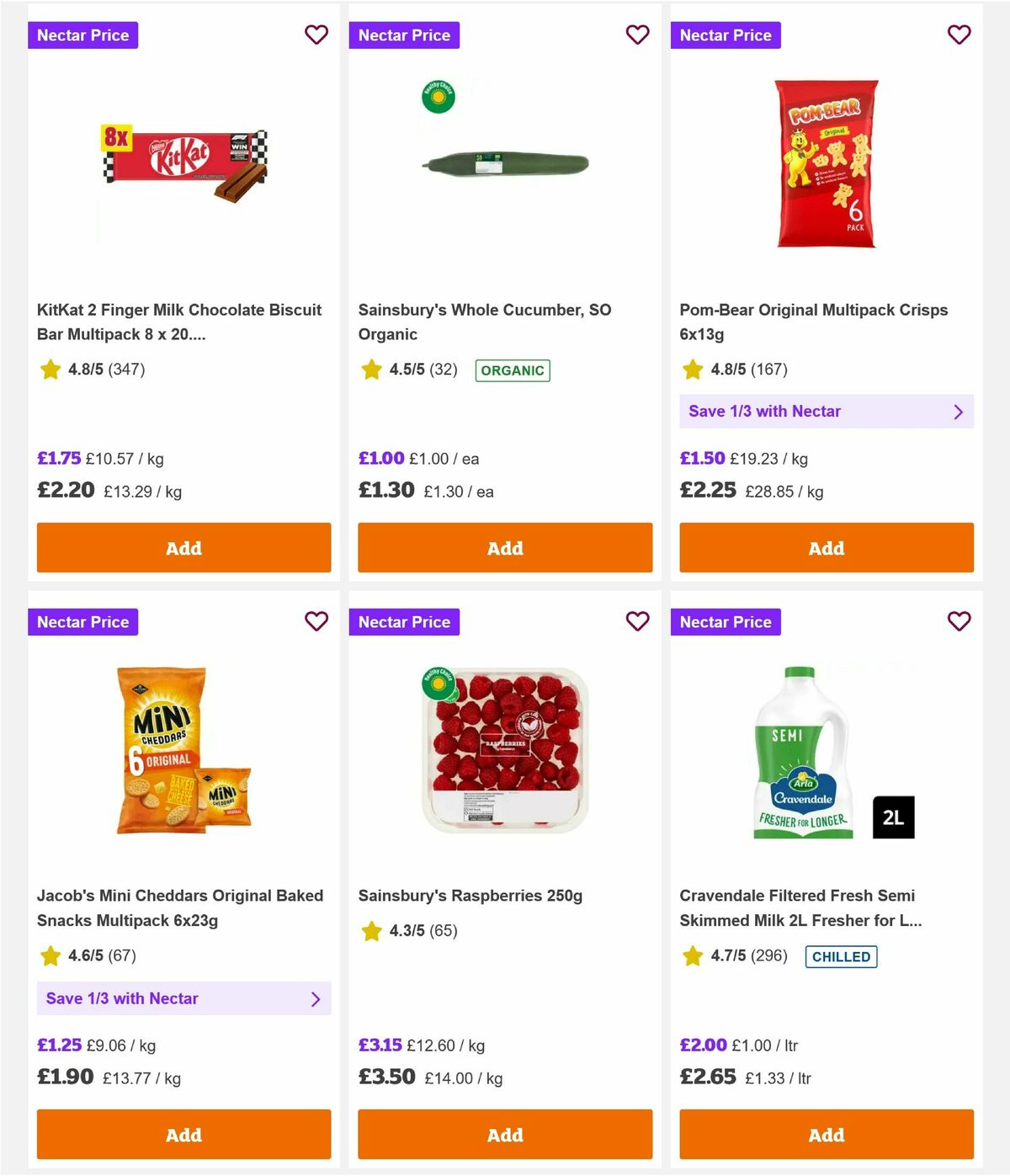 Sainsbury's Offers from 24 April