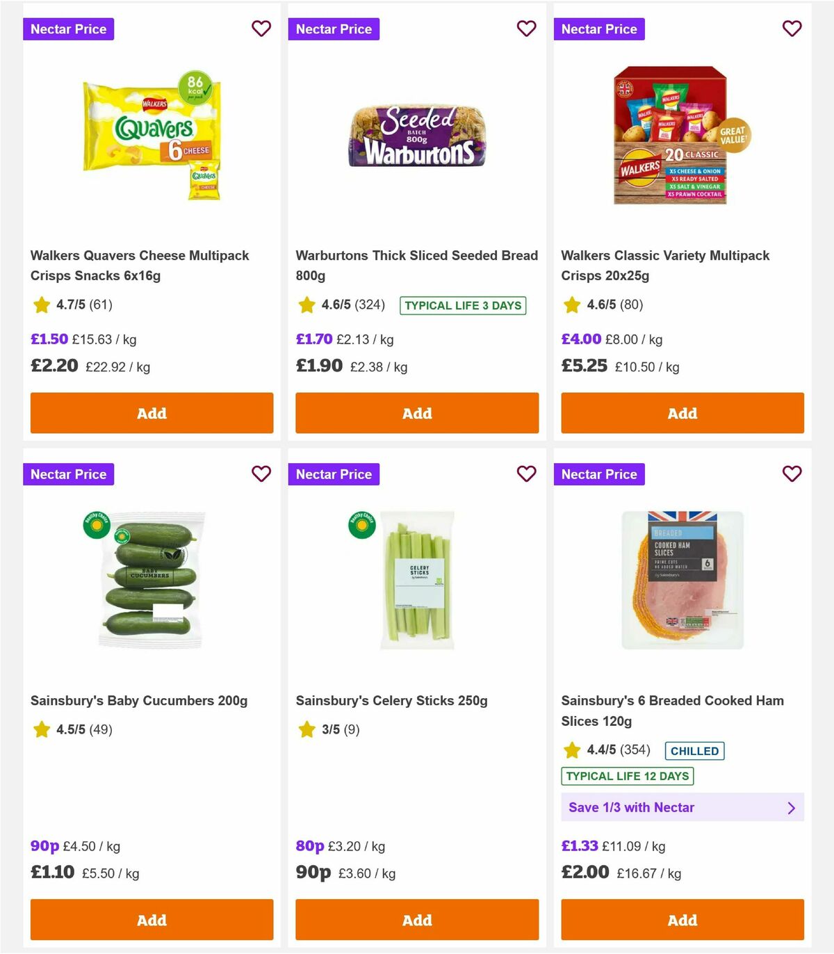 Sainsbury's Offers from 24 April