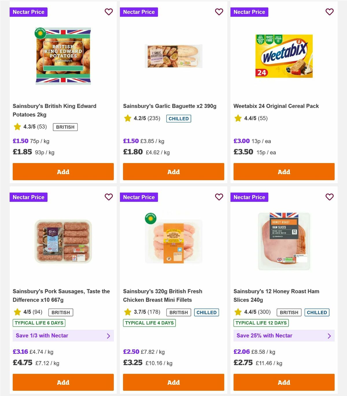 Sainsbury's Offers from 24 April