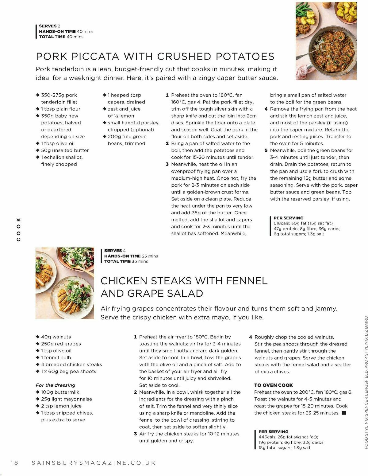 Sainsbury's Magazine May Offers from 1 May