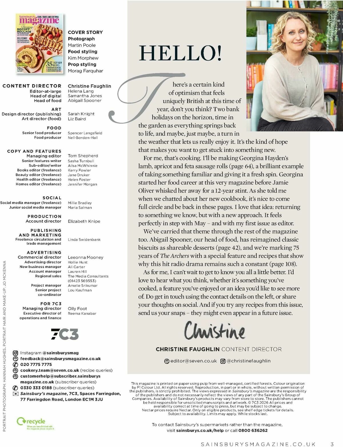 Sainsbury's Magazine May Offers from 1 May