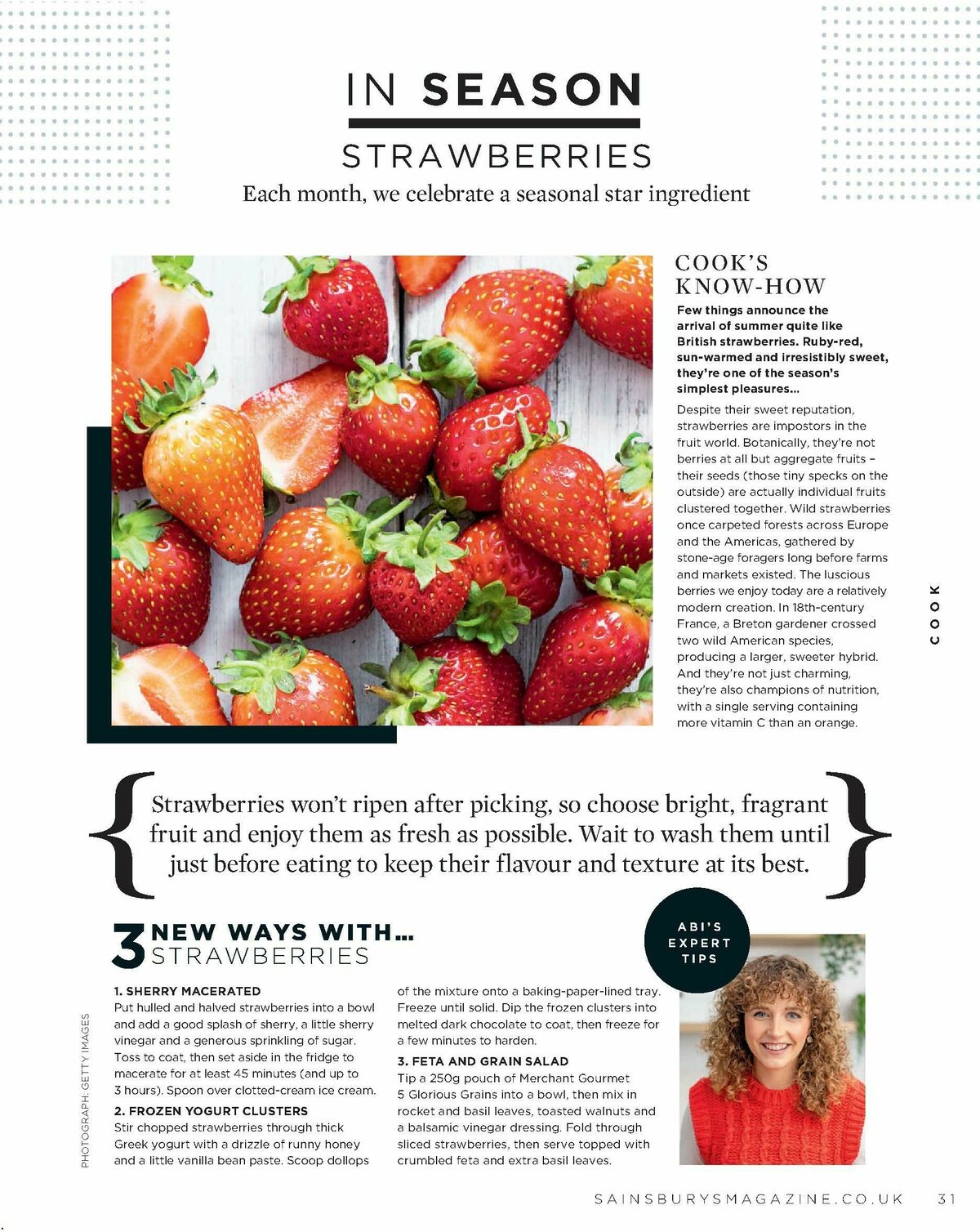 Sainsbury's Magazine May Offers from 1 May