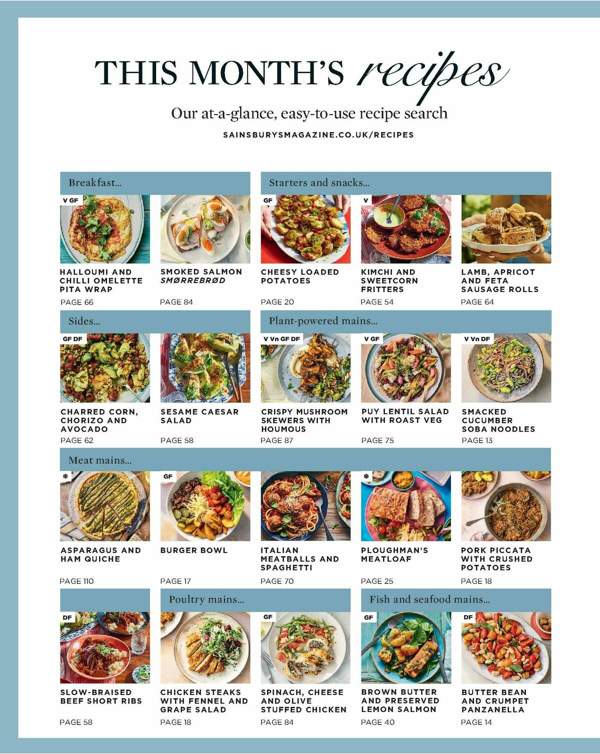 Sainsbury's Magazine May Offers from 1 May