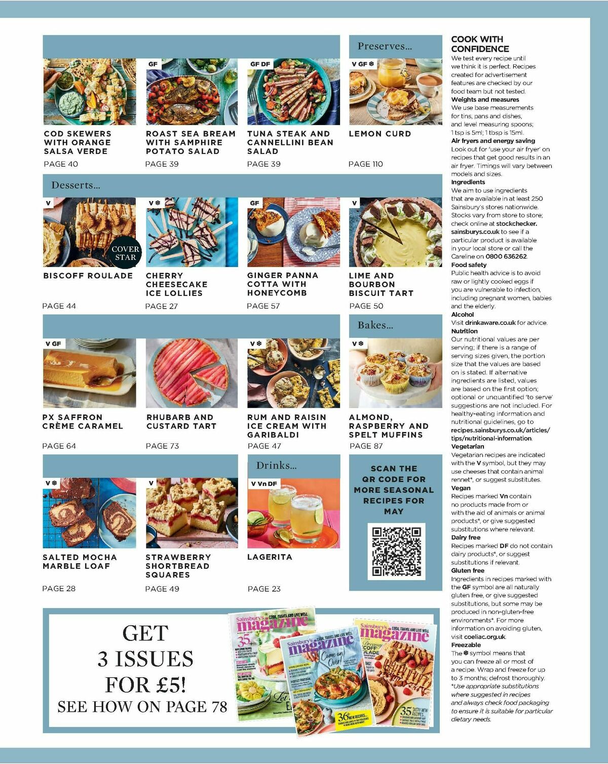 Sainsbury's Magazine May Offers from 1 May