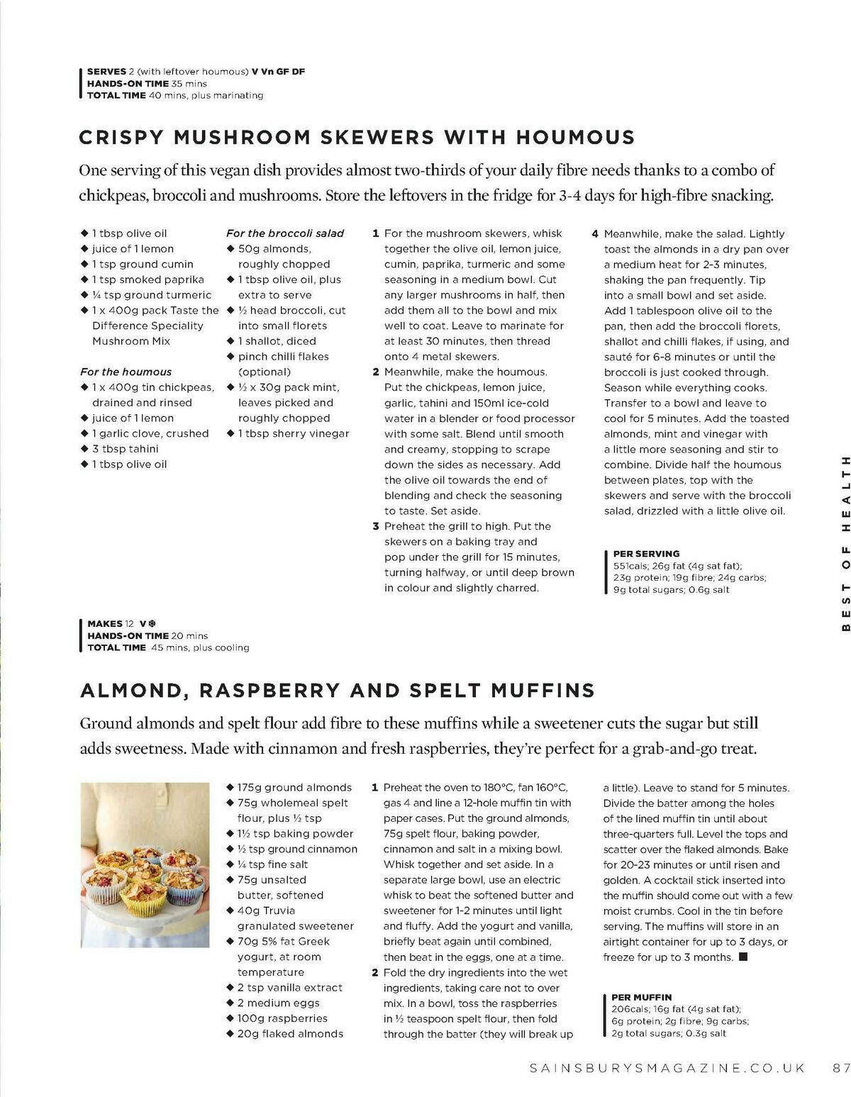Sainsbury's Magazine May Offers from 1 May