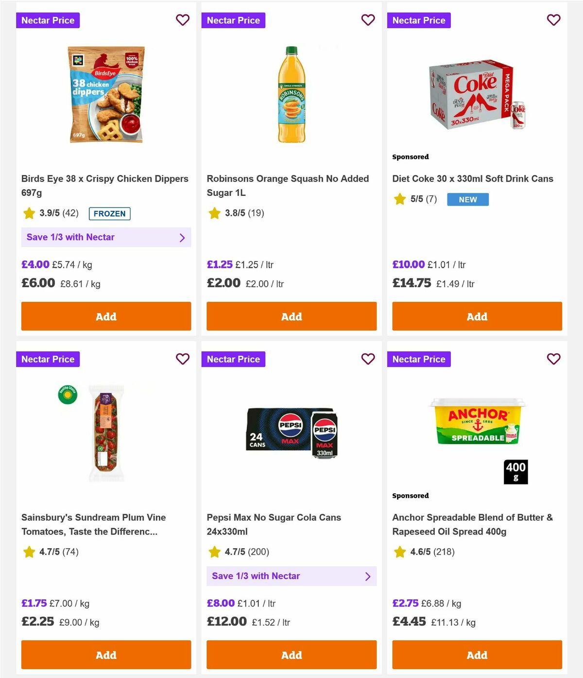 Sainsbury's Offers from 8 May