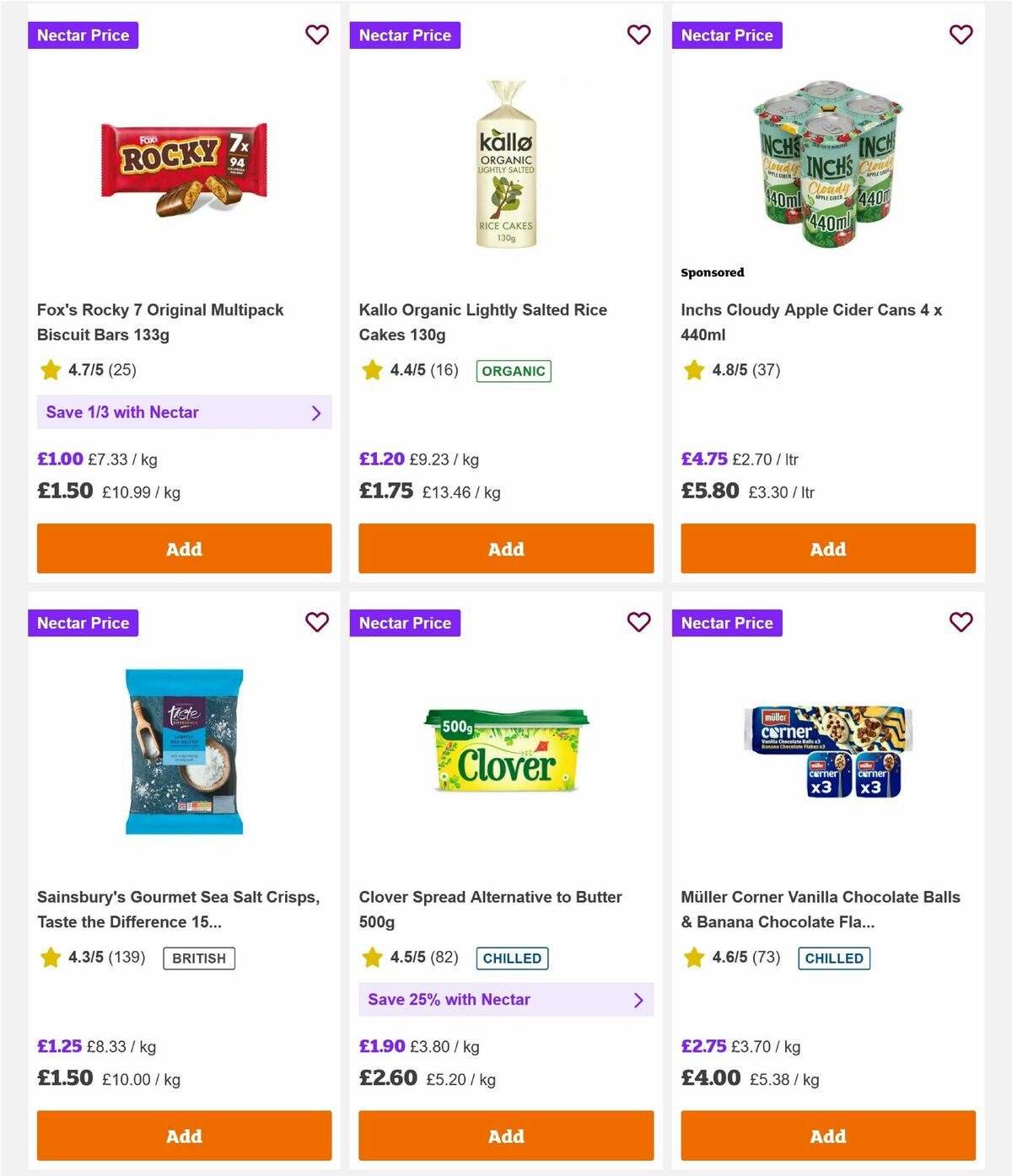 Sainsbury's Offers from 8 May