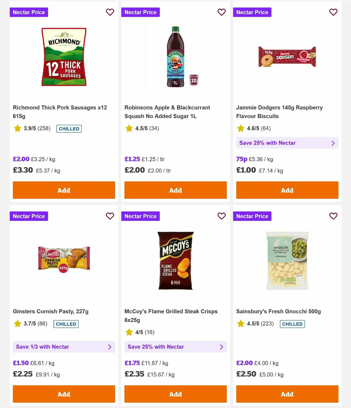 Sainsbury's Offers from 8 May