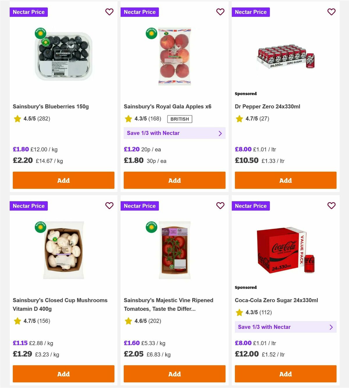 Sainsbury's Offers from 8 May
