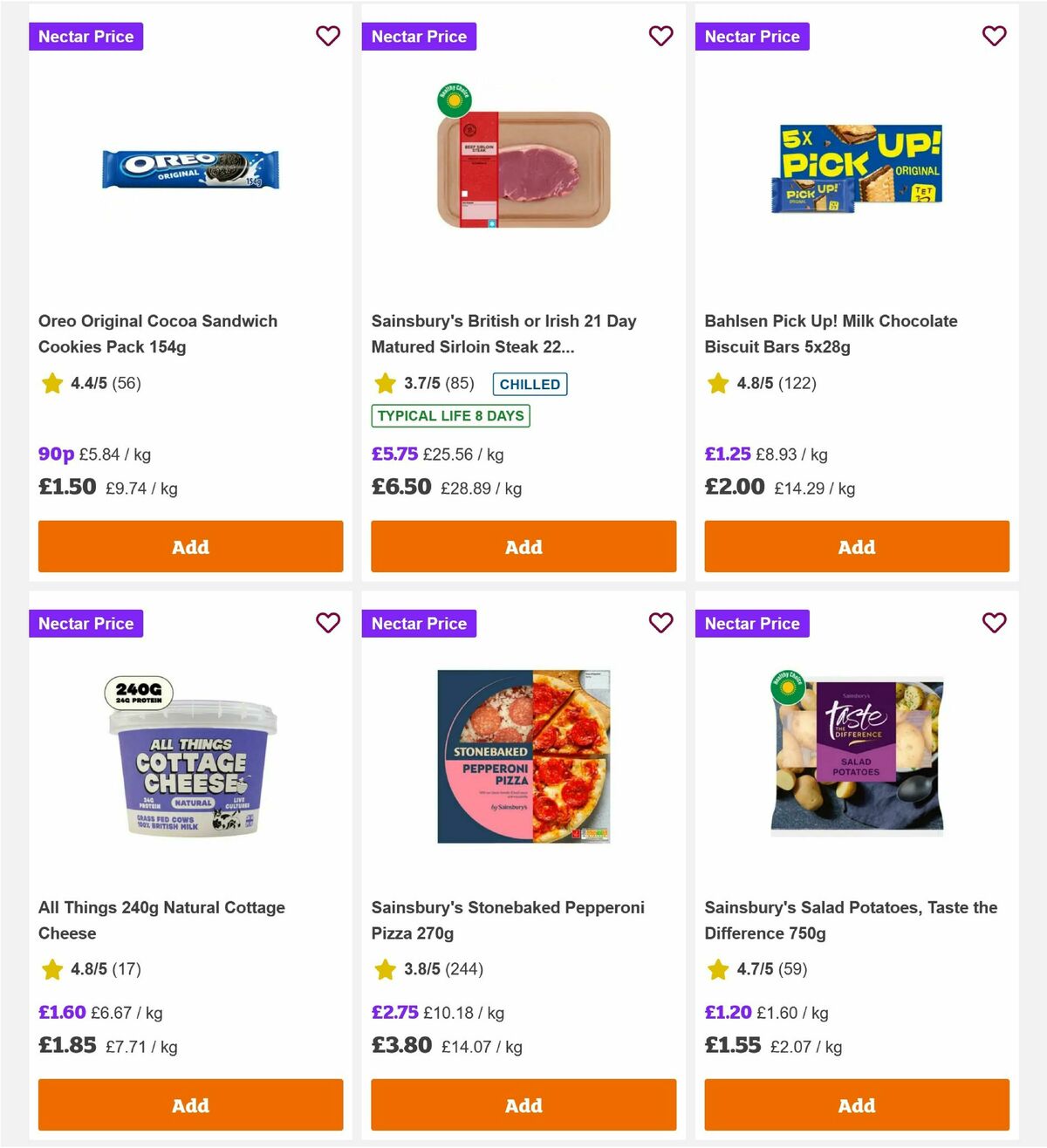 Sainsbury's Offers from 8 May