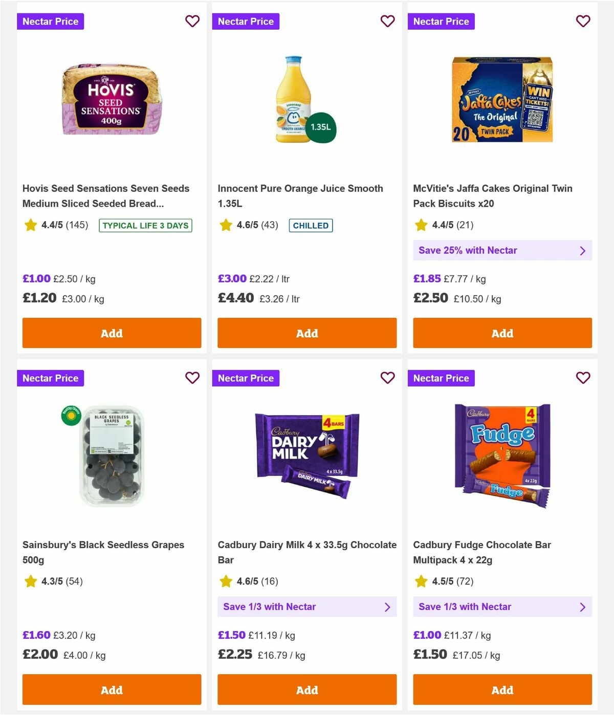 Sainsbury's Offers from 8 May